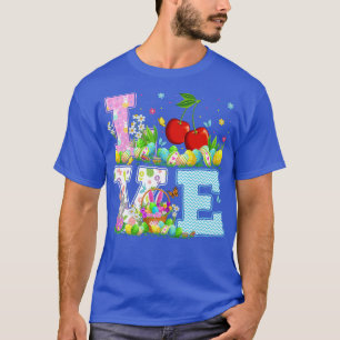 T-shirt Fruits de cerise Chasse aux oeufs de Pâques Amour 