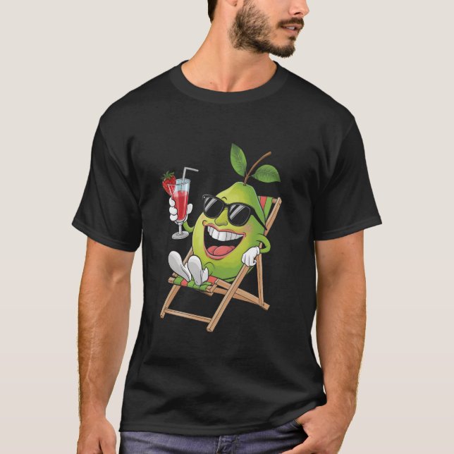 T-shirt Fruits de Guava relaxants (Devant)