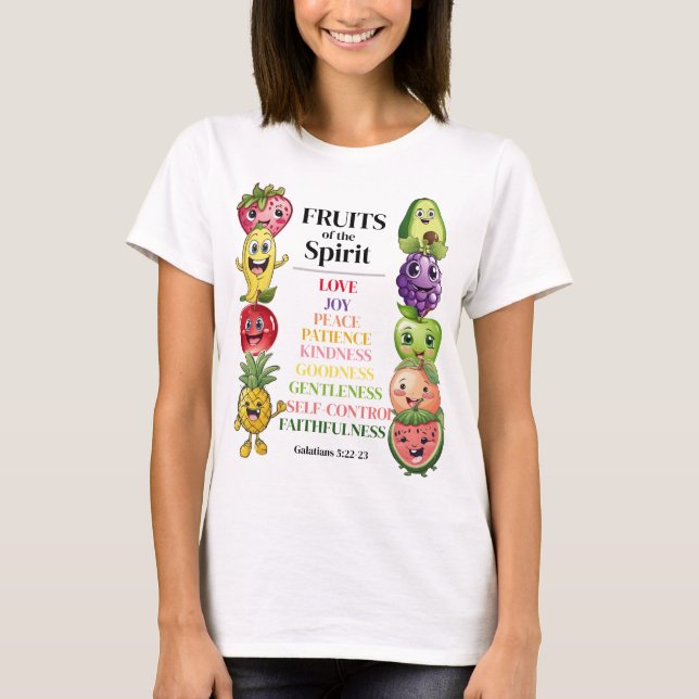 T-shirt Fruits de l'Esprit (Devant)
