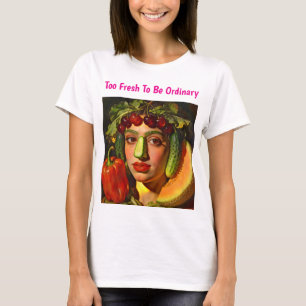 T-shirt Fruits de l'expression – Un portrait surréaliste