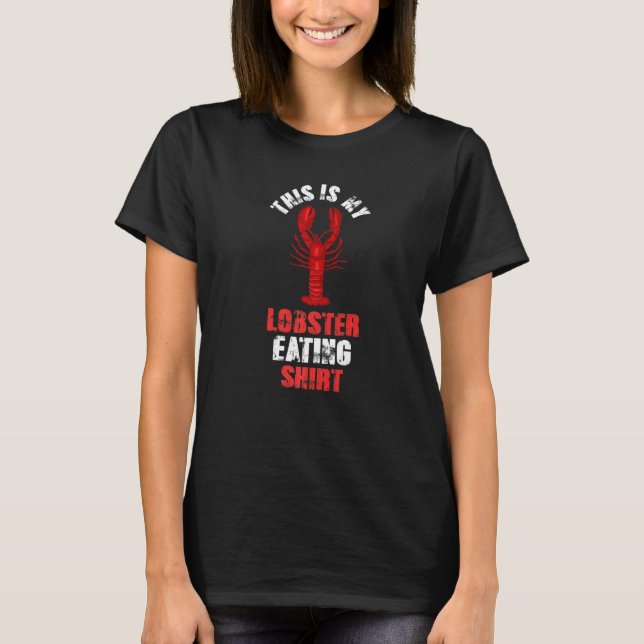 T-shirt Fruits De Mer C'Est Mon Homard Manger (Devant)