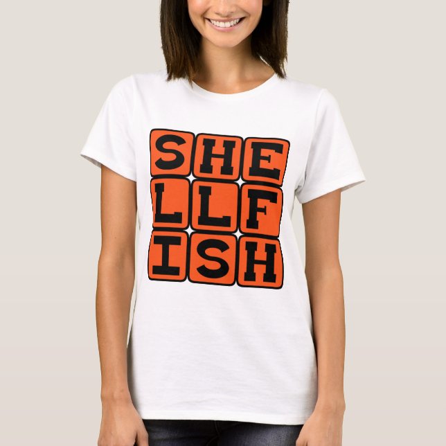 T-shirt Fruits de mer, invertébrés à exosquelette (Devant)