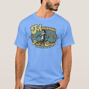 T-shirt Fruits de mer Mamas Chips de poisson 98