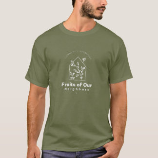 T-shirt Fruits de nos voisins Jardinage communautaire
