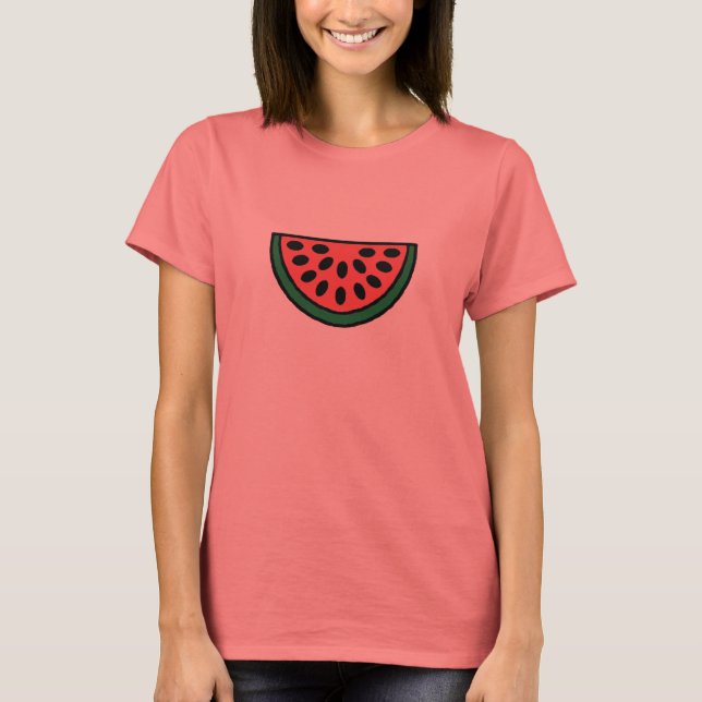 T-shirt Fruits de pastèque de l'esprit (Devant)