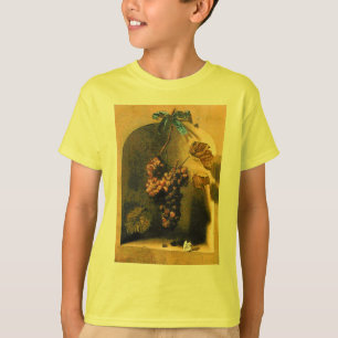 T-shirt FRUITS DE SAISON -PROSPÉRITÉ jaune vert