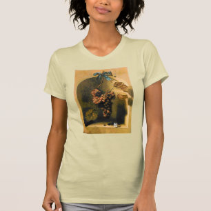 T-shirt FRUITS DE SAISON -PROSPÉRITÉ jaune vert