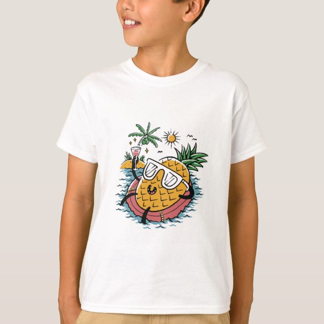 T-shirt Fruits d'été (Devant)