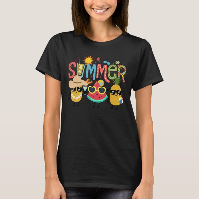 T-shirt Fruits d'été (Devant)