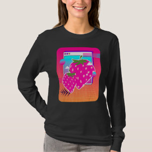 T-shirt Fruits d'été 90s Vaporwave esthétique Berry Str ro