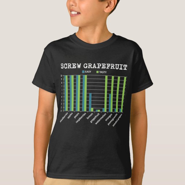 T-shirt Fruits d'été de pamplemousse drôle Régime alimenta (Devant)