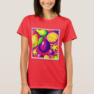 T-shirt Fruits et étoiles vibrants. Commandez dès maintena