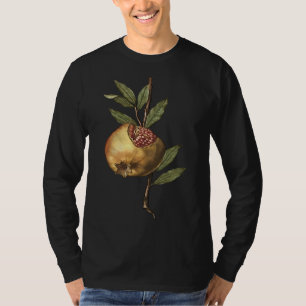 T-shirt Fruits Et Graines De Grenade Méditerranéenne A