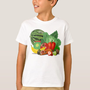 T-shirt Fruits et légumes