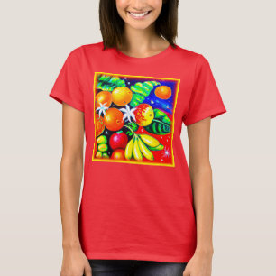 T-shirt Fruits Étonnants Ciel Étoffant. Commandez dès main