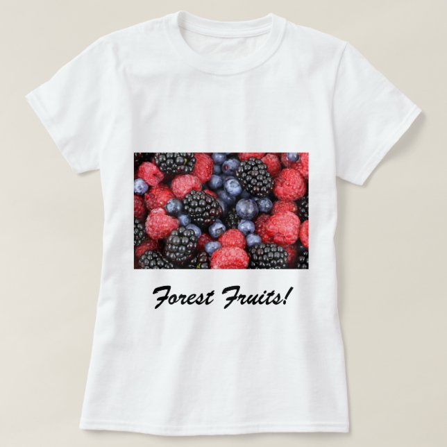 T-shirt Fruits forestiers (Design devant)