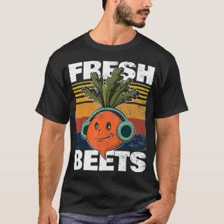 T-shirt Fruits frais Légumes amusants Vegan
