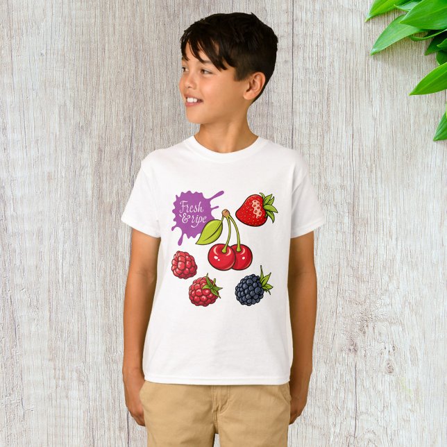 T-shirt Fruits frais mûrs (Créateur téléchargé)