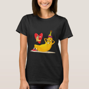 T-shirt Fruits Fruits Fantaisie Drôle Banane Faire Asit-up