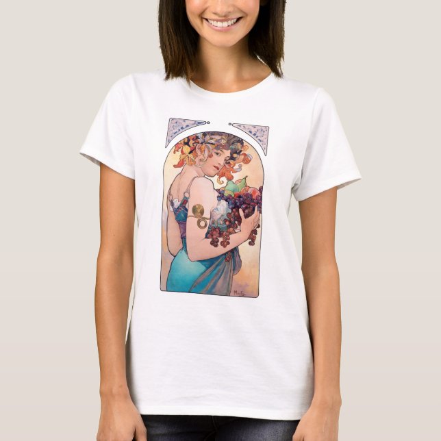 T-shirt Fruits, Mucha (Devant)