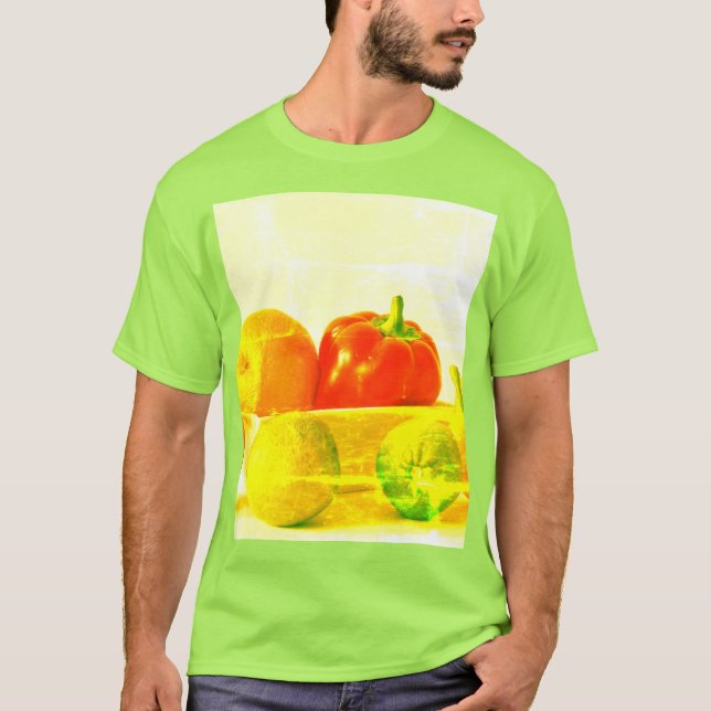 T-shirt "Fruits Vegetables" Belle Photo. Commandez dès mai (Devant)