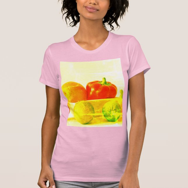 T-shirt "Fruits Vegetables" Belle Photo. Commandez dès mai (Devant)