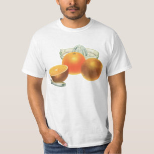 T-shirt Fruits vintages, Oranges Ripe Jus Petit-déjeuner