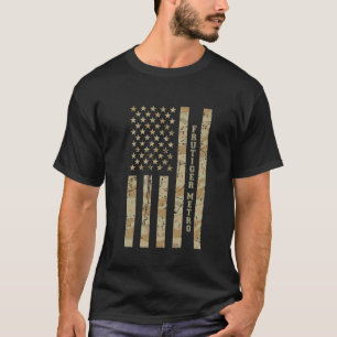 T-shirt Frutiger Metro Esthétique Rétro Tech Désert Camouf