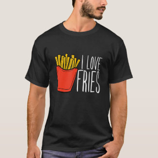 T-shirt Fry Français J'aime les frites