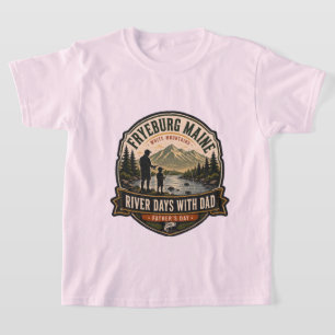 T-shirt Fryeburg Maine Fête des Pères River Days