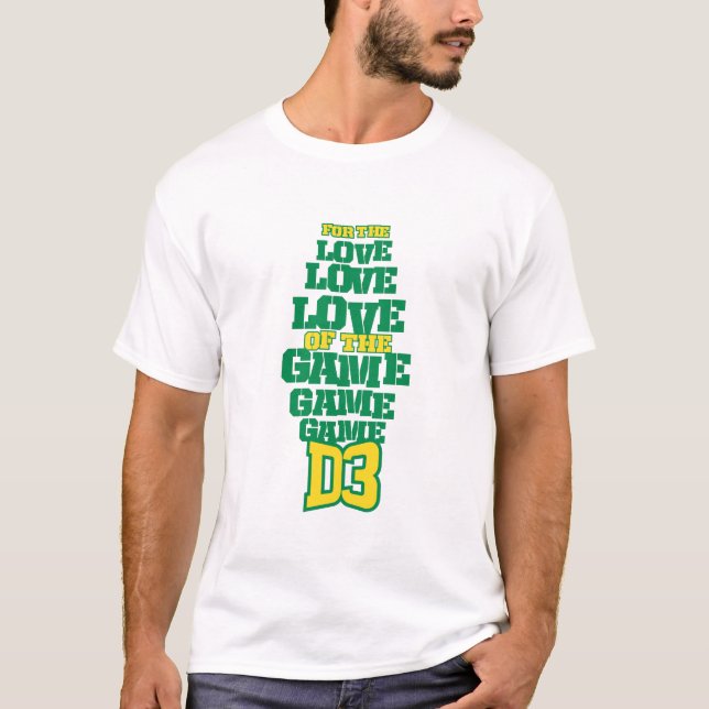 T-shirt FTL (vert et jaune) (Devant)