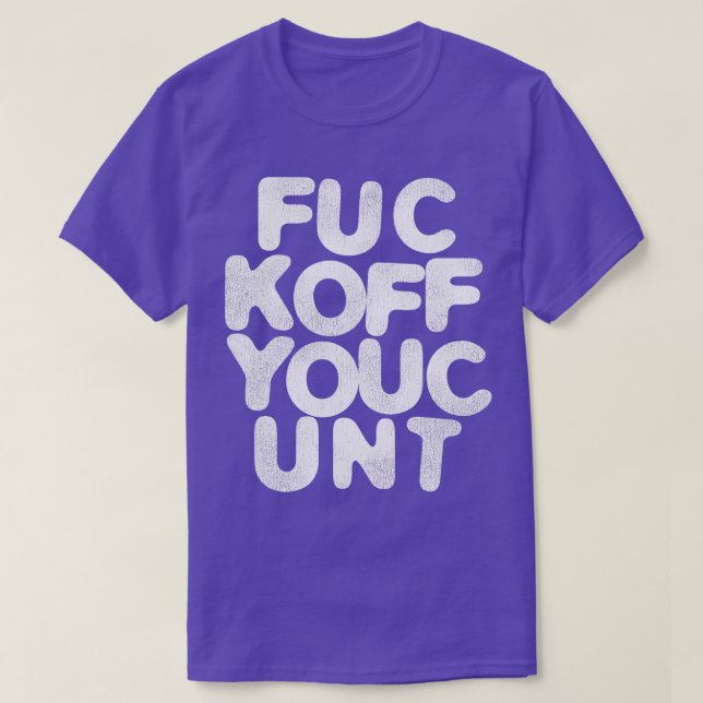 T-SHIRT FUC KOFF (Design devant)