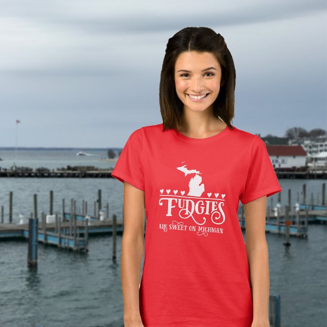 T-shirt Fudgies sont douces au Michigan (Créateur téléchargé)