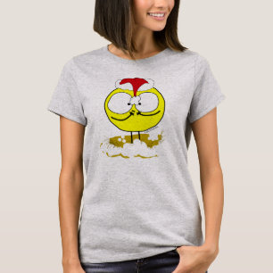 T-shirt "Fudsy Faces", Combat de boule de neige de Who Me,