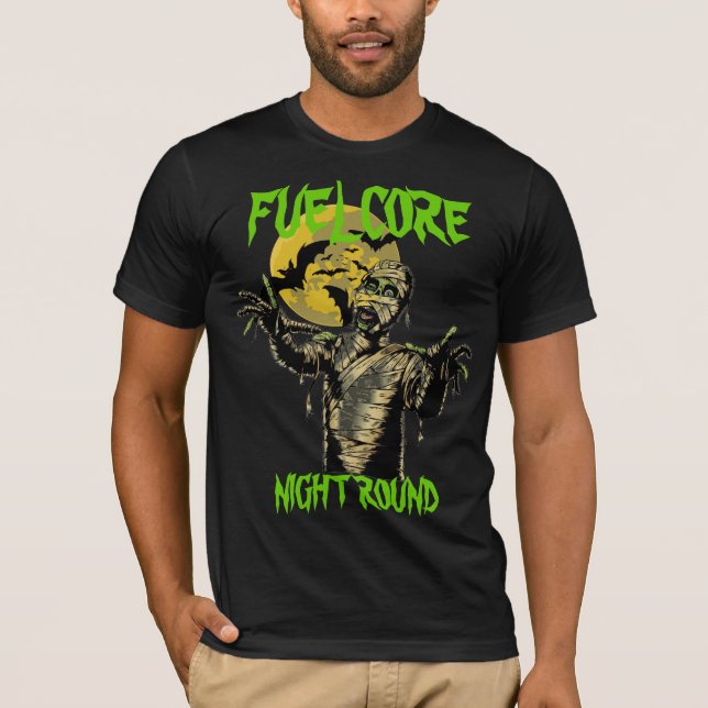 T-shirt FUELCORE night round (Devant)