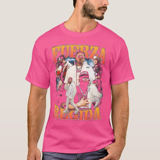 T-shirt Fuerza Regida Retro Vintage (Devant)