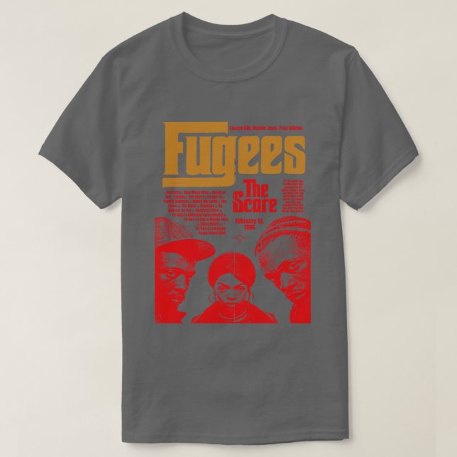 T-shirt Fugees vintages (Design devant)