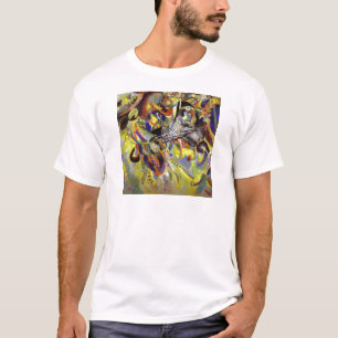 T-shirt Fugue peinture Abstraite par Kandinsky