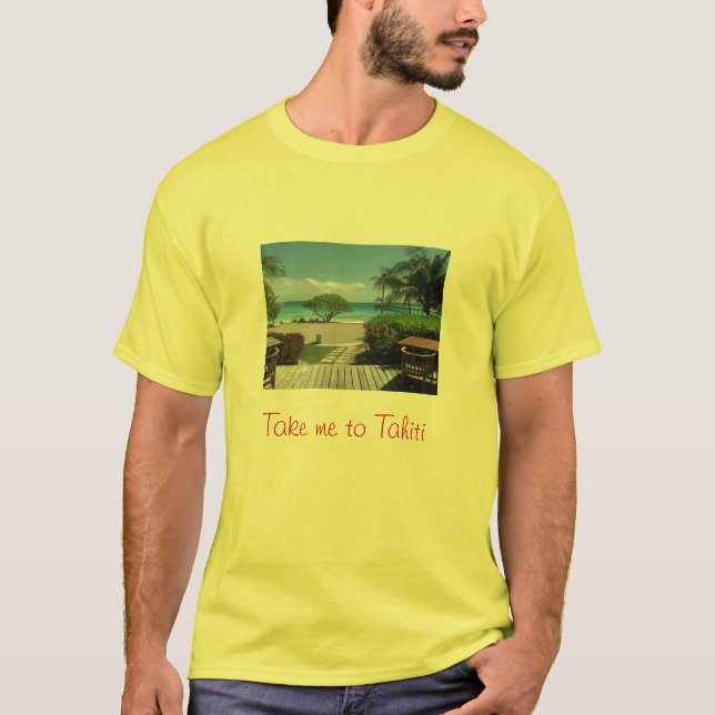 T-shirt Fuite du Tahiti (Devant)