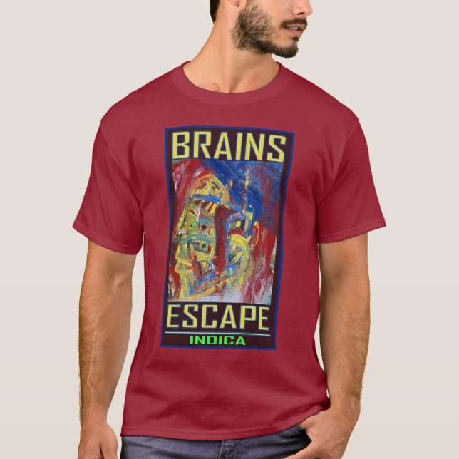 T-SHIRT FUITES DE CERVEAUX INDICA (Devant)