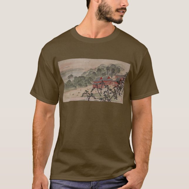 T-shirt Fūkeiga - Ando Hiroshige (Devant)