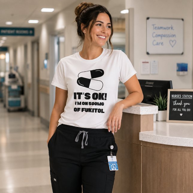 T-shirt Fukitol 500mg Détente (Créateur téléchargé)