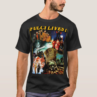 T-shirt Fulci Lives vintage