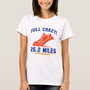 T-shirt Full Crazy 26,2 Miles