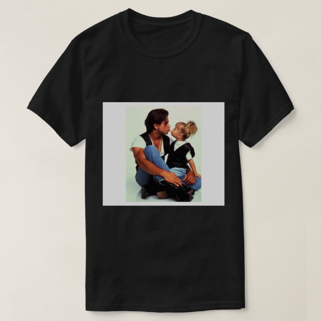 T-shirt Full House Uncle Jesse Michelle Funny Kiss Thon B (Design devant)