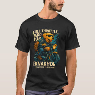 T-shirt Full Throttle Moto Dog EKNAKHON™ – Zero