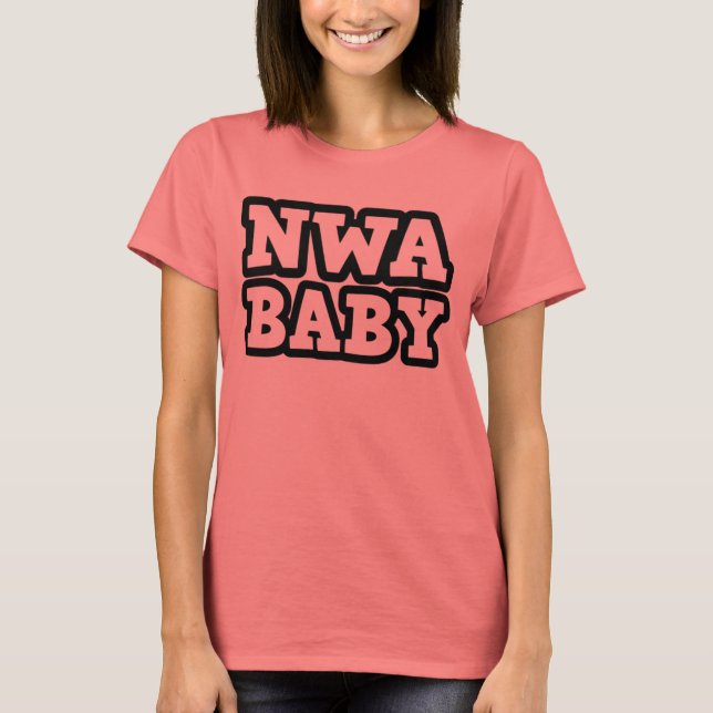 T-shirt Fullbreed Custom Nwa Baby (Devant)