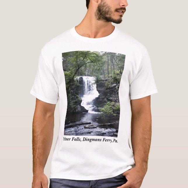 T-shirt Fulmer tombe le parc de Childs, PA, automnes de (Devant)