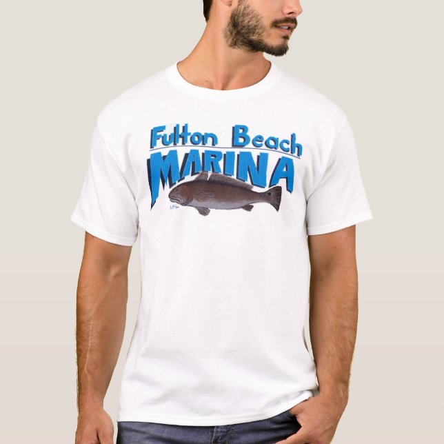 T-SHIRT FULTON BEACH MARINA (Devant)