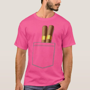 T-shirt Fumée de cigare cubain Cuba tabac pour fumeur